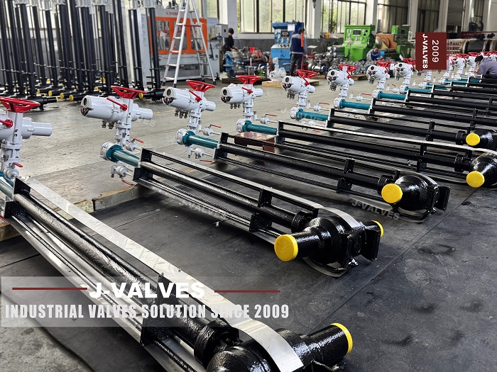 Electric Actuator Ultra-Low Temperature Fully Welded Extended Stem Ball Valve (3) Электрический привод Сверхнизкотемпературный полностью сварной шаровой кран с удлиненным штоком (3)