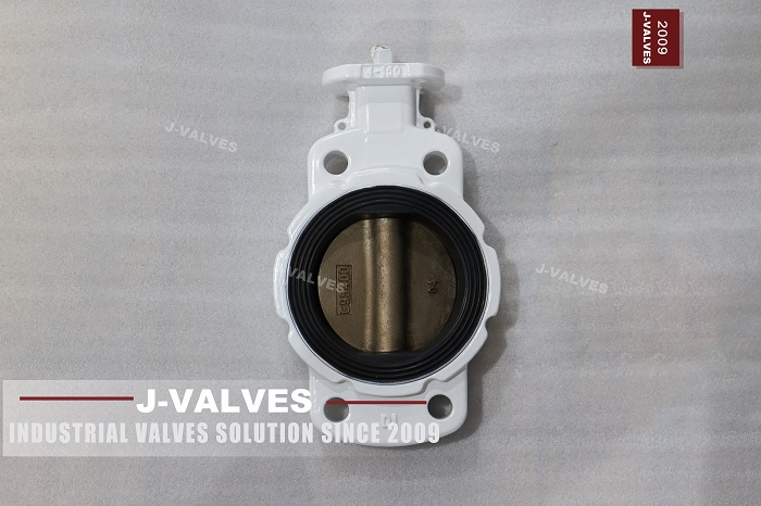 中线凸耳对夹蝶阀 1