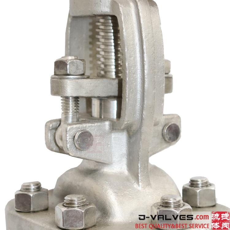 Материал из нержавеющей стали A351 CF8 JIS10K Flanged Gate Valve 
