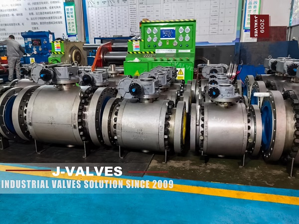 API6D Trunnion Ball Valve 20INCH 900#
