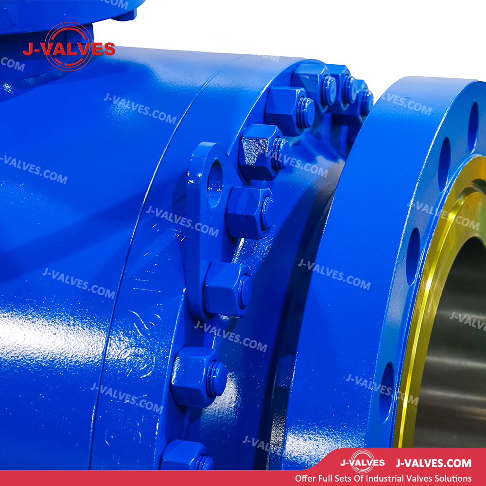 Шаровой кран из низколегированной стали DN400 PN63 на цапфе