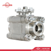 DN25 PN100 F304 Шаровой кран высокого давления из нержавеющей стали