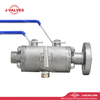 J-клапаны China Control Gas 900LB RTJ и нить дуплекс из нержавеющей стали DBB Шаровой клапан