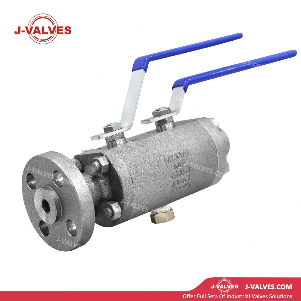 J-клапаны China Control Gas 900LB RTJ и нить дуплекс из нержавеющей стали DBB Шаровой клапан