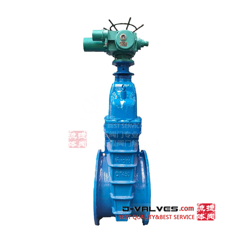 DN700 PN10 PN16 чугун QT450 Flance Gate Valve