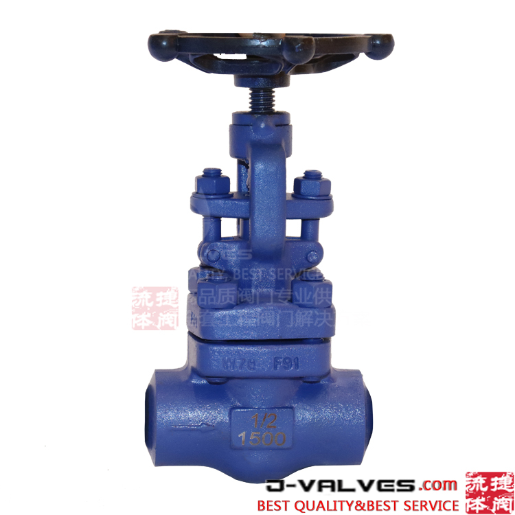 F91 1500 фунт против коррозионной кованой из нержавеющей стали F-NPT Globe Valve