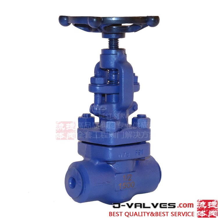 F91 1500 фунт против коррозионной кованой из нержавеющей стали F-NPT Globe Valve