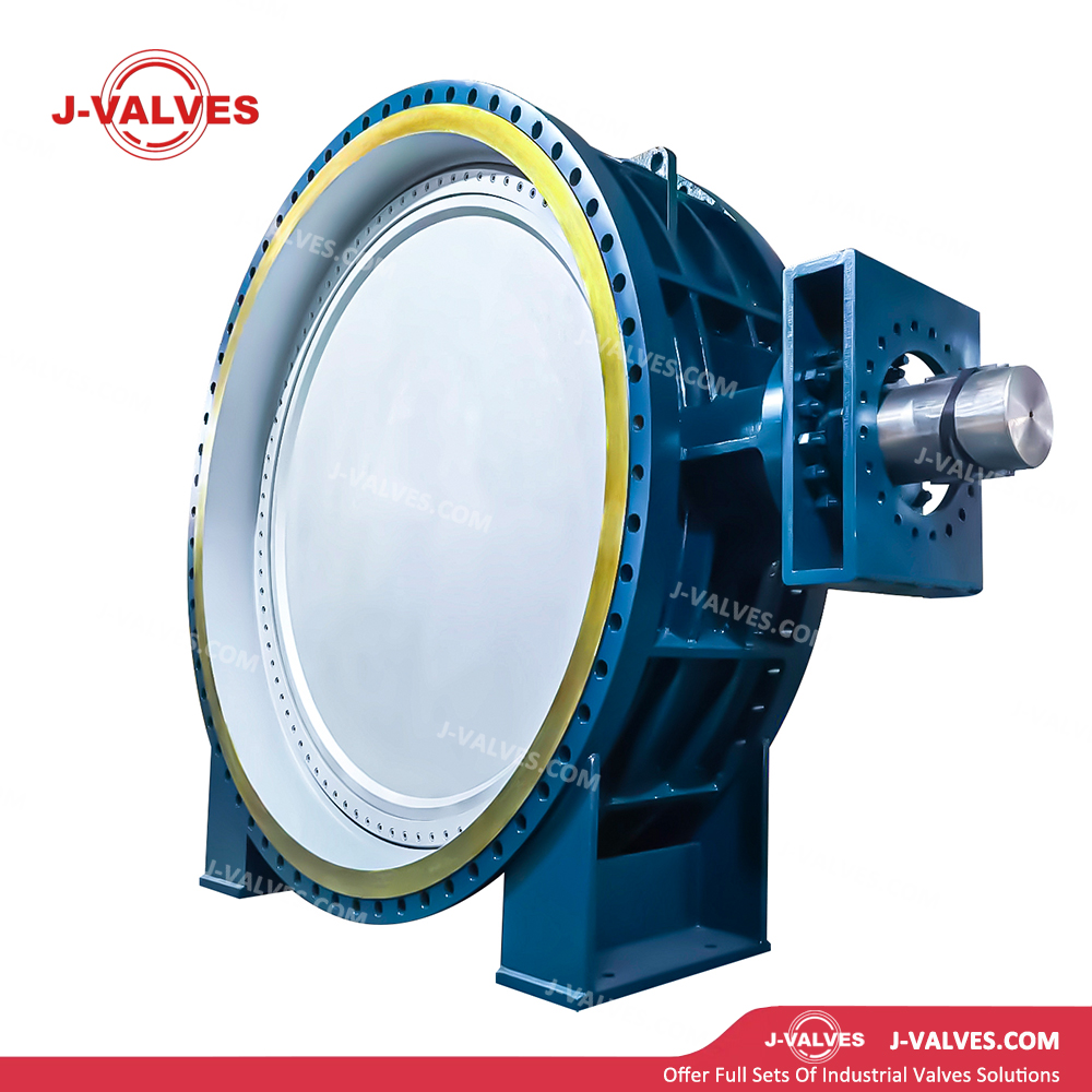 DN2800 PN10 WCB Трехэксцентриковый фланцевый клапан-бабочка