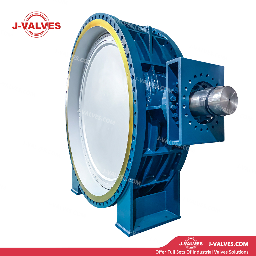 DN2800 PN10 WCB Трехэксцентриковый фланцевый клапан-бабочка