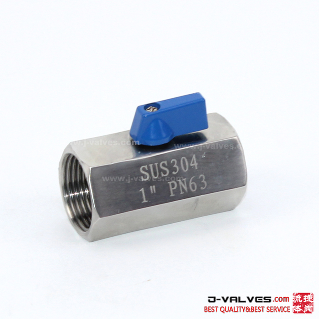 1pc mini нержавеющая сталь NPT BSP BSPT Женский шариковый клапан. 